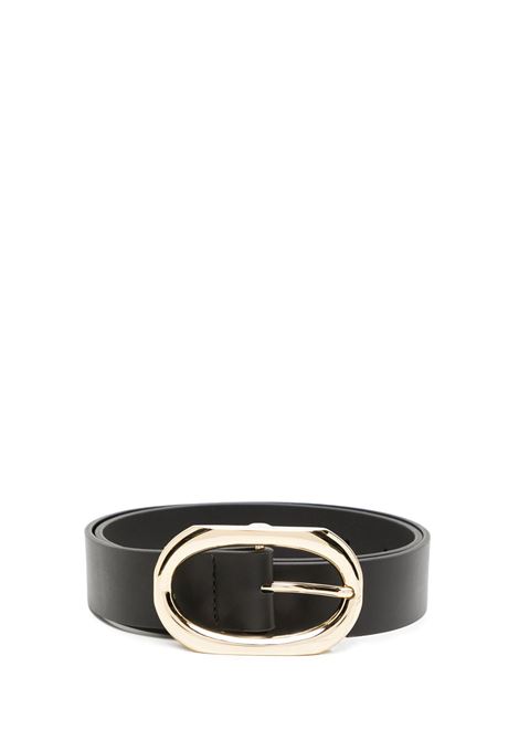 signature belt link woman black ANINE BING | A-12-2145000A